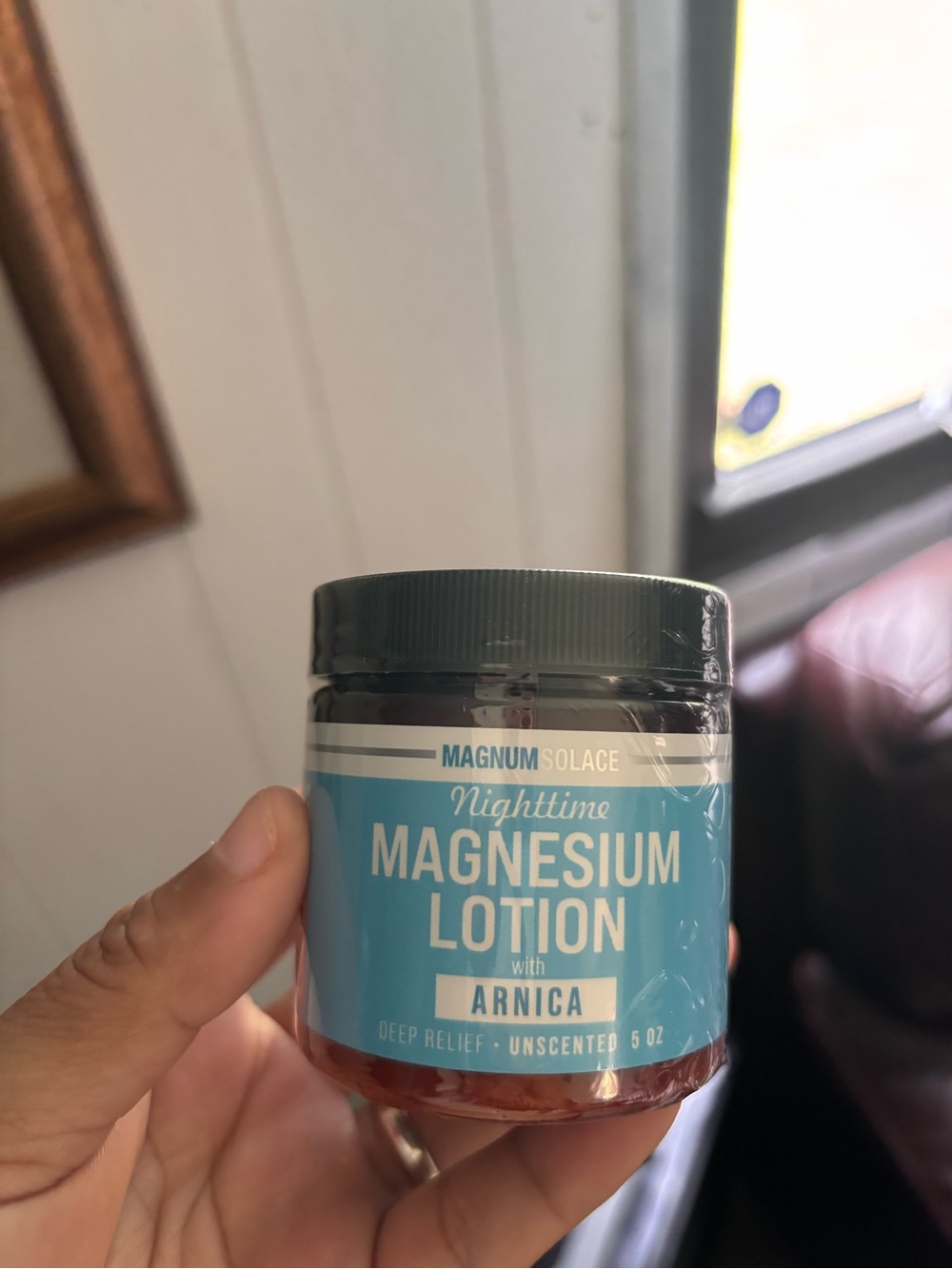Nighttime Magnesium Lotion with Arnica — Blue